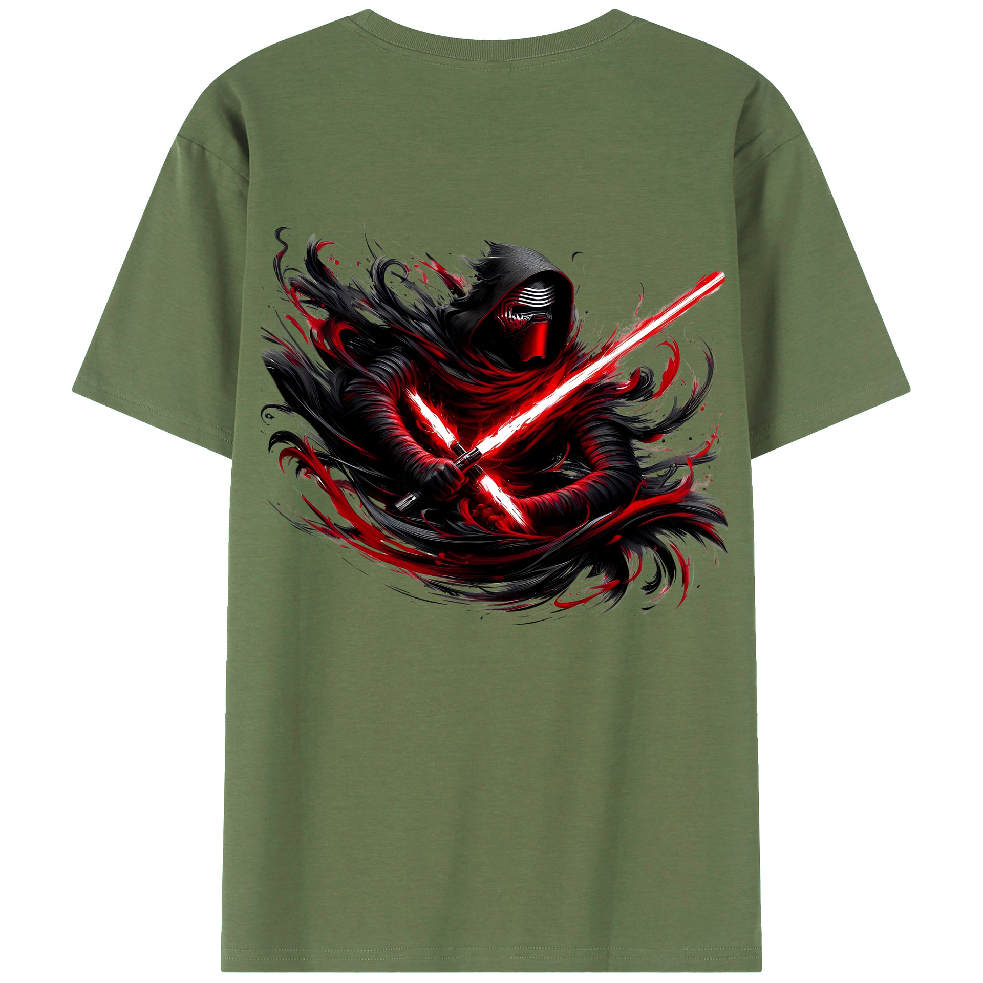 （画像用） スター・ウォーズ Star Wars 綿100％ メンズ半袖Tシャツ（バックプリント） 通気性